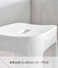 Магнитное кресло для ванны Yamazaki Jitsugyo SH25 белое W33 xx Tower дышащее и легкое в сушке 6925 прибл.. Д26,5 В25,5см (Сиденье приблизительно. H25см)