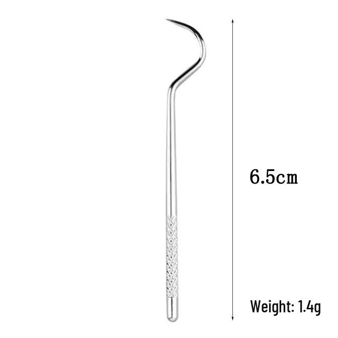 Portable 304 Stainless Steel Toothpick Set with Storage Tube for Oral Care
