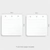 Refillable Loose-Leaf Notebook 3-Ring Binder Notepad Mini Pocket Journal  Students