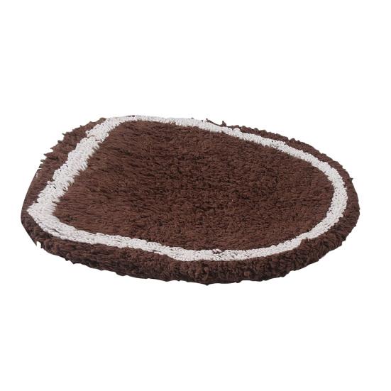 Yousheng Toilet Mat Safety Elastic Easy Installation Bright Color Toilet Cover Hotel Bathroom Decor Elastic Fit Toilet Accessory