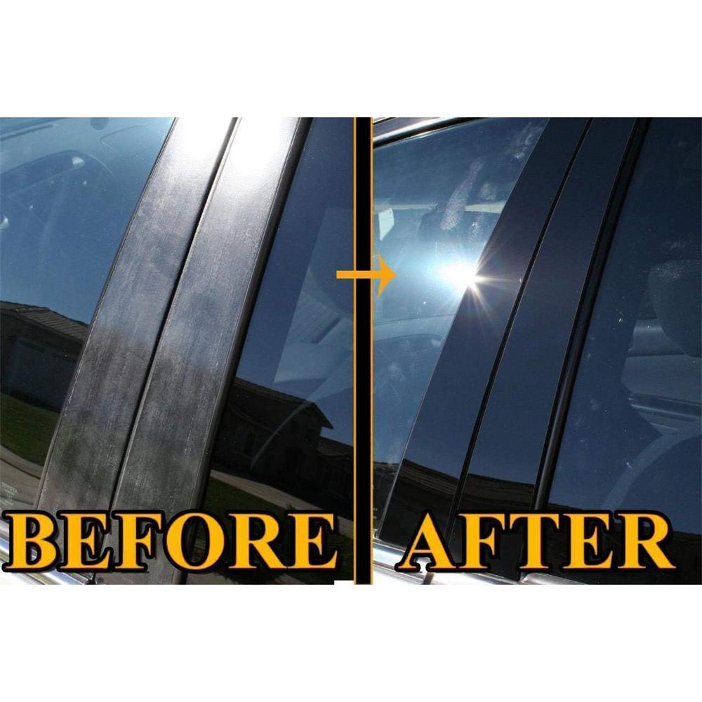 6Pcs Car Door Trim Cover Kit Pillar Posts For Jeep Cherokee 2014 2015 2016 2017