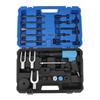 Набор пневматического молотка с длинным стволом, 24 шт., многофункциональный, пневматический съемник вилок, плоское зубило, инструменты для авторемонта