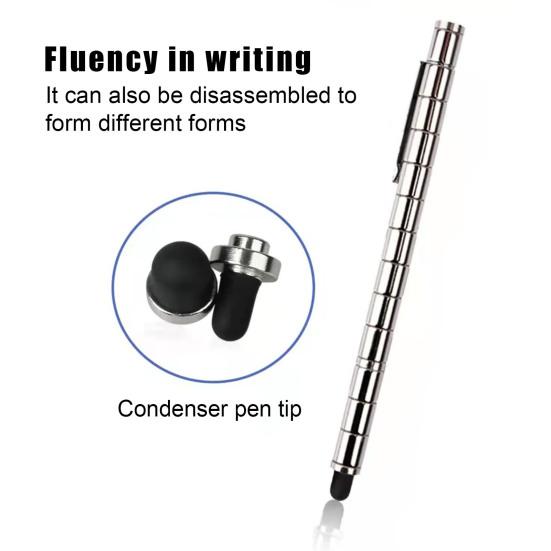 Magnetic Fidget Pen Decompression Magnet Metal Writing Toy Easy To Use Stress Relief Deformable Writing Pen Kids Toy