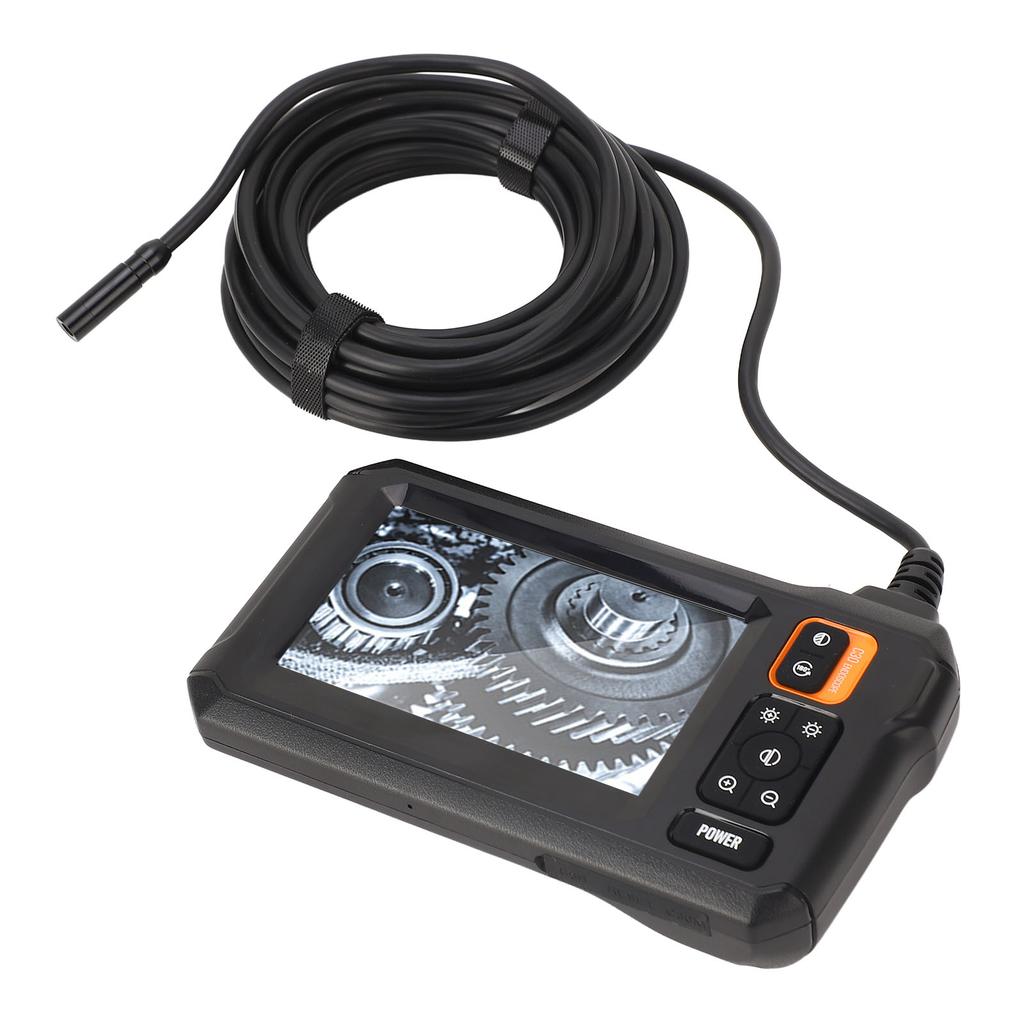 Endoscope Camera with Light IP67 Waterproof 1080P HD Sewer Inspection Snake Industrial Borescope 5m 16.4ft