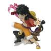 One Piece Остров Призраков Серия Битва 9.5см Фигурка Луффи Аниме Периферия Крутая Модель Игрушки Настольные Украшения Подарки