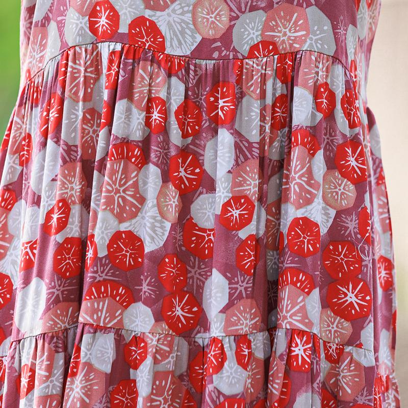 Элегантное платье на бретельках для женщин, большие размеры, повседневное летнее длинное платье, винтажная женская одежда среднего возраста