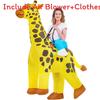 Koala Unicorn Giraffe Pig Tropical Fish Cosplay Inflatable Suit Halloween Easter