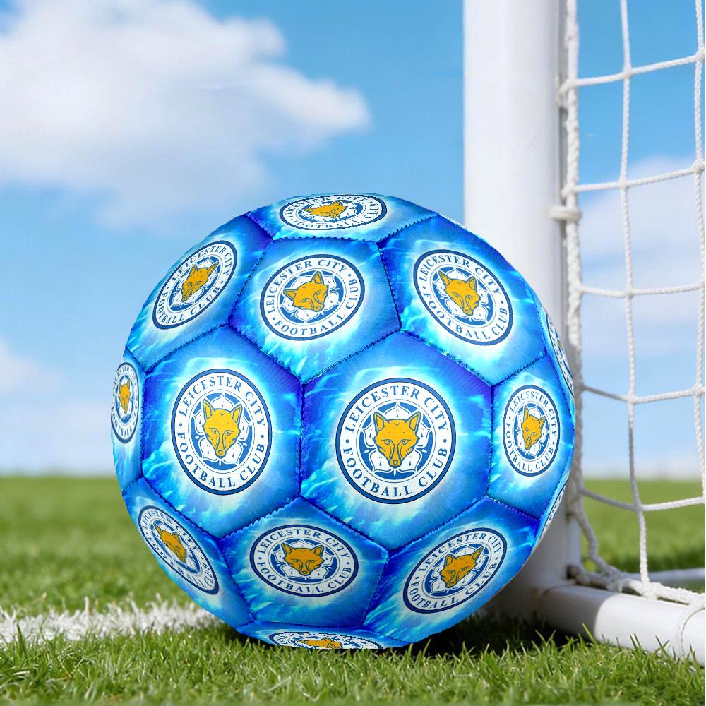 Fc Crest Design Printed Size 5 Soccer Balls, High-Quality, Anti-Slip, Protective Football, A Unique Gift , Birthdays, Christmas Gifts