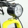 Black Electric Bike Headlight for BBS01 / BBS02 / BBSHD Mid Drive Motor Systems Night Riding