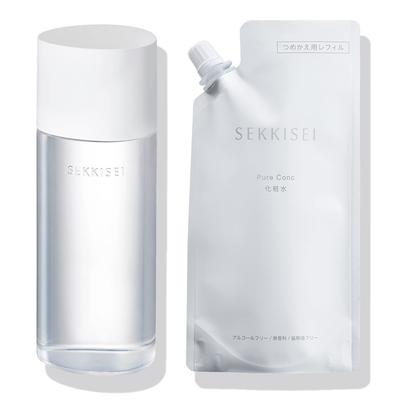 Seikisei Clear Wellness (Формула с низким раздражением) Набор Pure Conk Kit Лосьон 200 мл + Рефилл 170 мл Без цвета