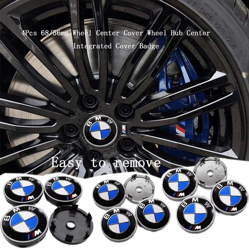 4PCS 68MM 56MM Car Wheel Center Hub Cap Car Accessories For BMW E46 E39 E53 E65 E66 E90 G26 X3 X4 X5 G30/G31/G38 X1 X6 X7 F11 M3 CUO1 QQ19