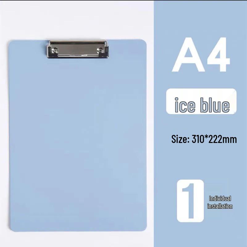 A4 Clipboard with Folder: Vertical Writing Pad for Students & Office Meetings