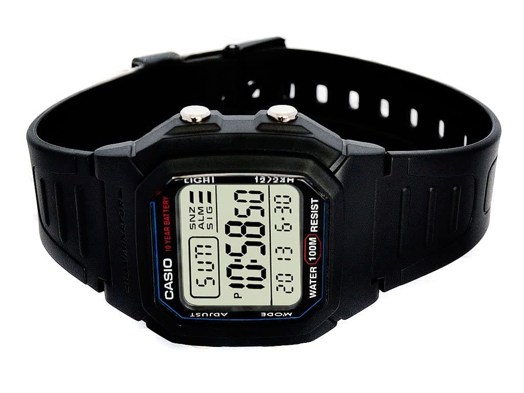 Часы Товар Черный [Casio Import] W800H-1A Мужские [Товар]