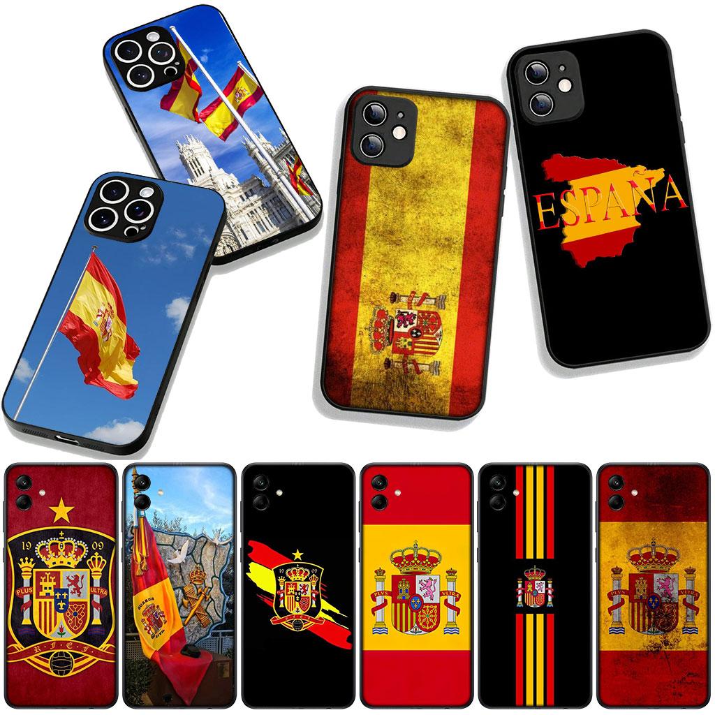 Чехол для Motorola Moto G04 G13 G14 G22 G23 G20 G32 G34 G35 G64 G82 G84 G53 G60 G72 E14 E15 E13 Чехол для телефона Флаг Испании