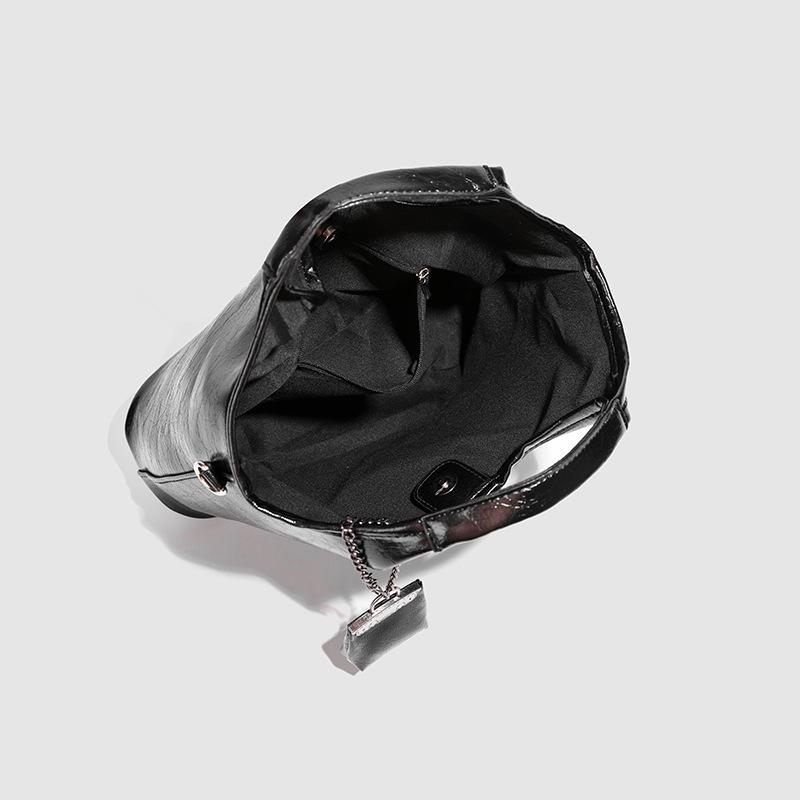 Текстурированная модная женская сумка с черной сумкой-тоутом Модная женская сумка через плечо на одно плечо