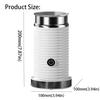 Multifunction Automatic Milk Frother Hot and Cold Milk Froth Machine  Chocolate Foam Maker
