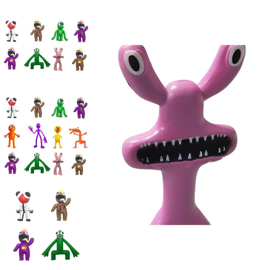 Roblox Радужные друзья Фигурка Игрушка Модель Прочная Красочная Топпер для торта Украшение Для Детских Рождественских Подарков