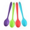 Silicone Mixing Spoon Heat Resistant Silicone Basting Spoon Utensil Spoon Non-Stick Serving Spoon for Mixing, Baking, Serving and Stirring