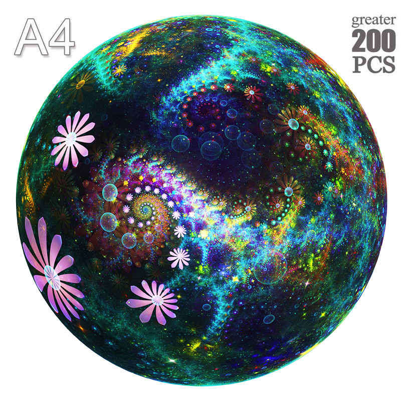 Земля Деревянный Пазл Детский Звездная География Раннее Образование Астро Сложный Деревянный Мозг Сопровождает Взрослый Пазл Вечеринка Досуг