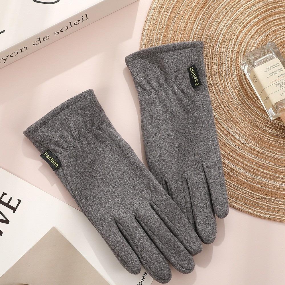 Touchable Screen Winter Gloves Plush Skiing Gloves New Driving Mittens  for Outdoor Cycling Skiing