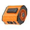Rechargeable Waist Clip Fan Strong Cooling Hanging Neck Fan Portable Wearable Belt Fan  Fishing