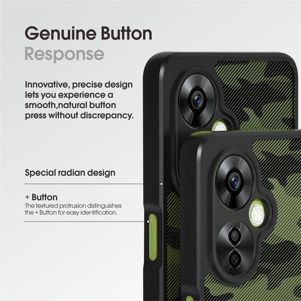 (Comes with Wrist strap)IBMRS for OnePlus Nord CE 3 Lite/Nord N30 5G Case, Clear Hard Back  Shockproof Advanced Protective Cover -Coma Black