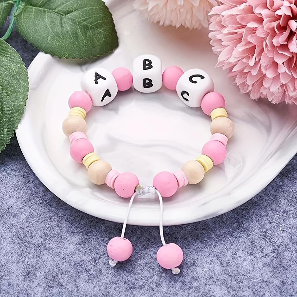 26 силиконовых бусин с буквами, квадратные бусины с буквами AZ размером 12 мм, используются для изготовления брелоков с силиконовыми бусинами с буквами