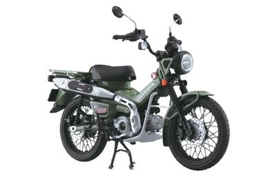 Skynet 1/12 готовый мотоцикл Honda CT125 Жемчужно-органический зеленый Литой окрашенный готовый продукт