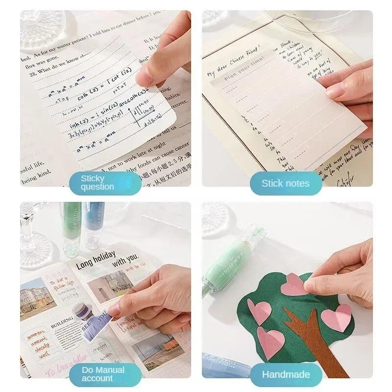 6mmx 5m Double Sided Adhesive Paper Tape Dot Liner Tape Glue for Scrapbooking Crafts Decor Office School Supplies Stationery