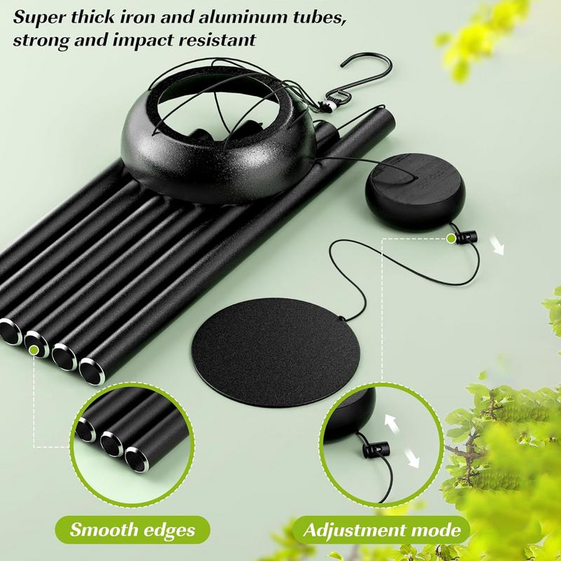 Outdoor Wind Chimes Large Aluminium Wind Chimes 36 Inches Zen Atmosphere Amazing Friend Gift Graceful Deep Tone Unisex Gift