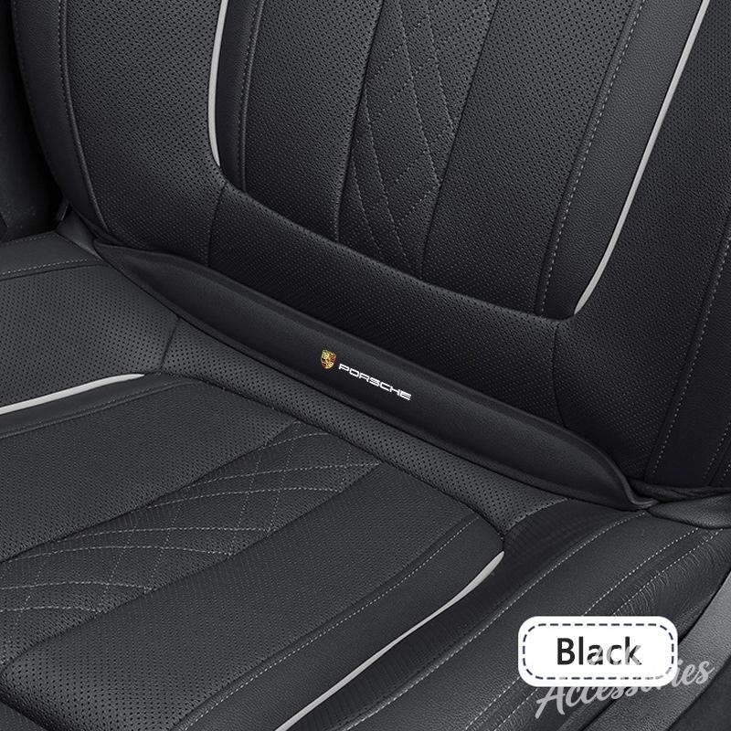 Leather Car Seat Gap Filler Auto Gap Dustproof Protector For Porsche 911 Cayenne Cayman Panamera Macan Taycan Boxster Carrera-GTEL1