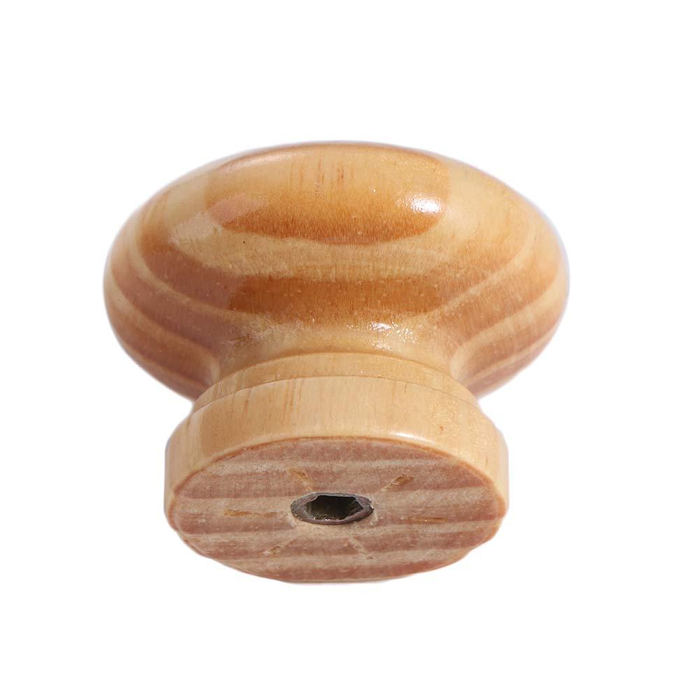 Polished Finish Circular Drawer Handles Easy-Grip Design Dresser Furniture Door Knobs  for Kitchen