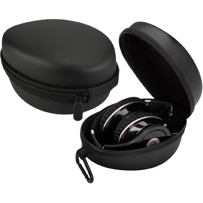 Foldable Headphone Case for Beats Solo 4, Solo3, Studio Pro, Studio3, for Skullcandy Riff 2, Crusher Evo, Hesh 3, for ELECDER i39, i41, i45, for