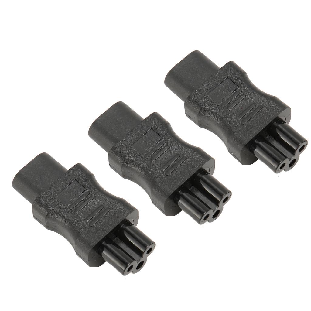 3 шт. Адаптер питания IEC320 C8 на IEC320 C5, IEC320 Штекер C8 на Розетку C5 для Шасси PDU, Розетки UPS