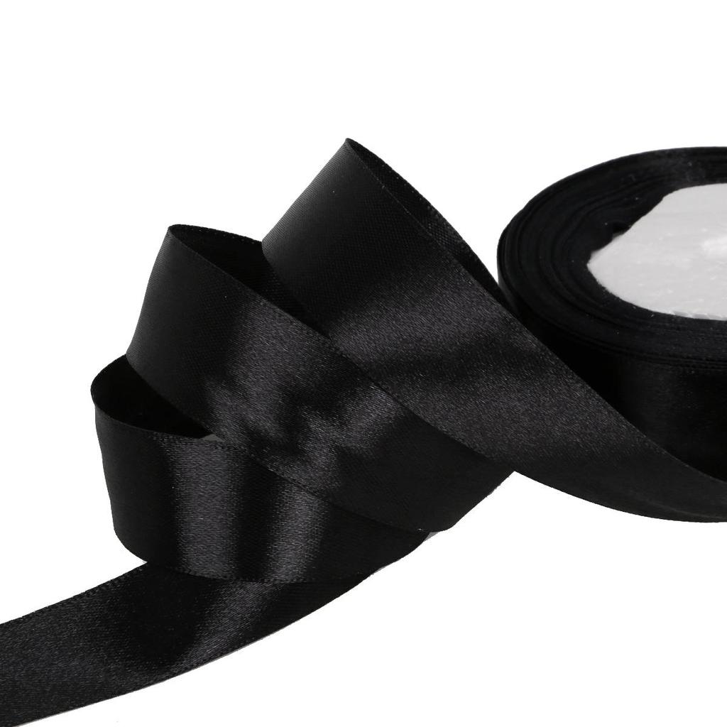 25Yard Satin Ribbons for Wedding Birthday Party Gift Wrapping Christmas Halloween Festival Supplies DIY Crafts Ribbon