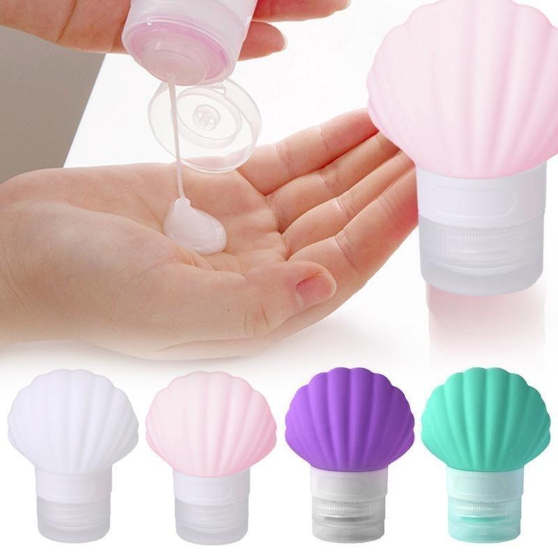 Бутылочка 40/90 мл Силиконовые Косметические Бутылочки для Шампуня Мягкие Портативные Кончас Флакон Точечная Бутылочка для Путешествий