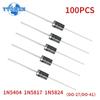 100PCS Schottky Diode Rectifier Diodes Kit DO-41 1N5817 1N5404 1N5824 DO-27 Electronic Component