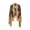 Vintage Leopard Print Scarf Women S Luxury Shawl For Spring Autumn