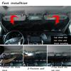 Aluminium Foil Car Windscreen Sun Shade Visor Cover Anti-UV Heat Blocking Black