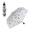 2025 Paw Masayuki Oki x Paw Пластиковый Зонт Nyan Dot Mini Off Складной Зонт Зонт для поездок в школу Стильный Милый Женский Дамский Кошачий Монохромный