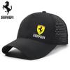 Мужская кепка Ferrari F1 для гонок, уличная бейсболка, дышащая кепка от солнца для Ferrari F1 F80 SF90 Stradale SF90Spider 296 GTB GTS A1