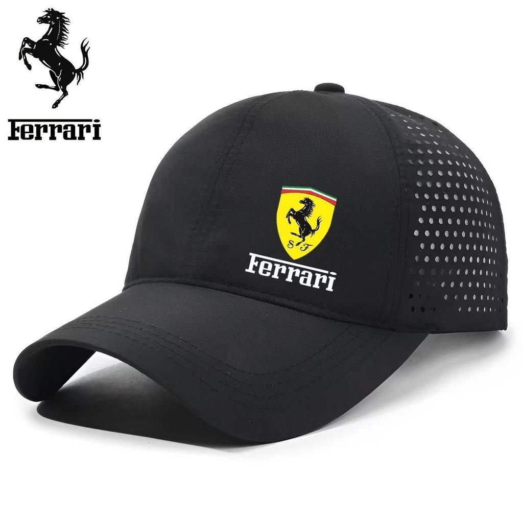 Мужская кепка Ferrari F1 для гонок, уличная бейсболка, дышащая кепка от солнца для Ferrari F1 F80 SF90 Stradale SF90Spider 296 GTB GTS A1