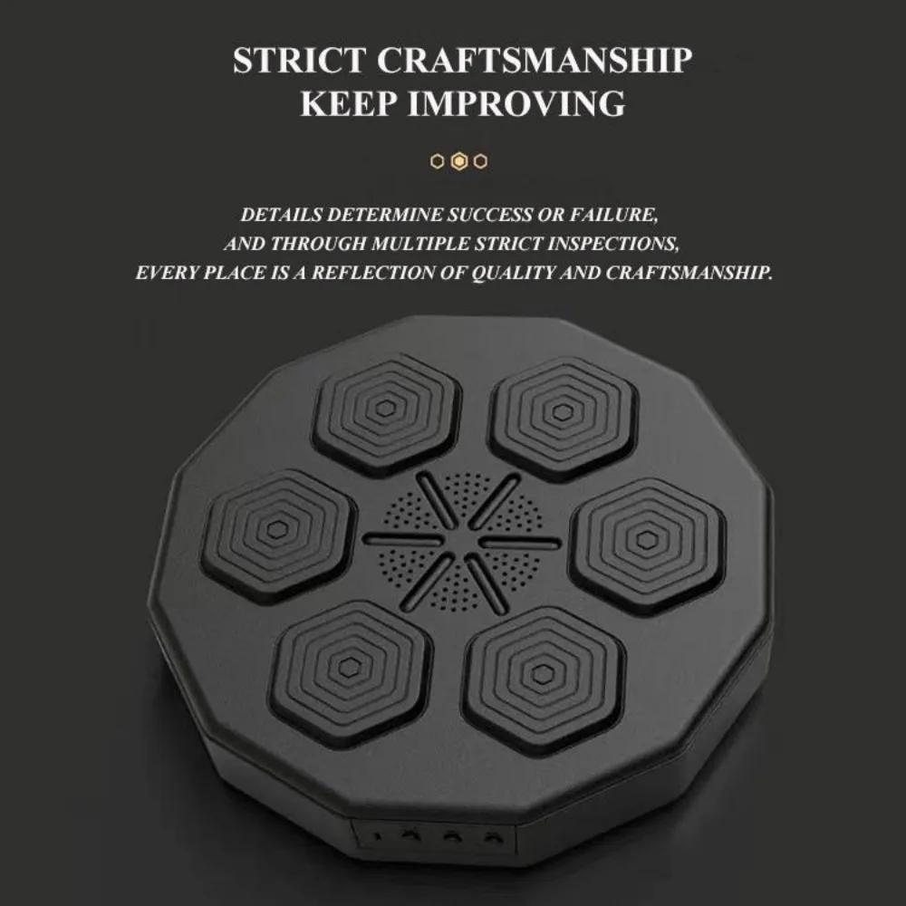 Smart Music Boxing Machine Wall Target LED Mounted Sandbag Relaxing Exercise Agility Reaction Training Target for Boxing Sports