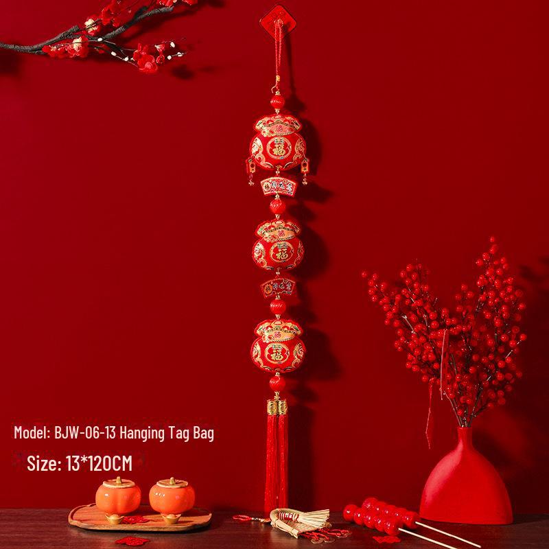 2025 Snake Year Blessing Pendants: New Year and Spring Festival Decorations for Wealth and Prosperity