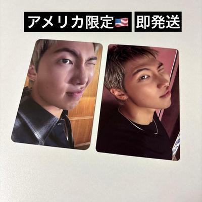 [Б/У] Немедленная отправка! Фотокарточка RM (2 карты) BTS Ариранг (Ограниченное издание США)