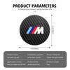 2pcs Car Carbon Fiber Cup Mat Anti-Slip Coaster Bottle Pad Auto Accessories For BMW E93 F10 F20 F30 F40 F15 F25 F26 F31 F49 F86