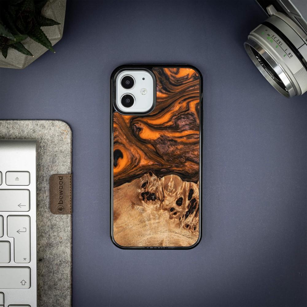 Bewood Unique case for iPhone 12 Mini - Orange