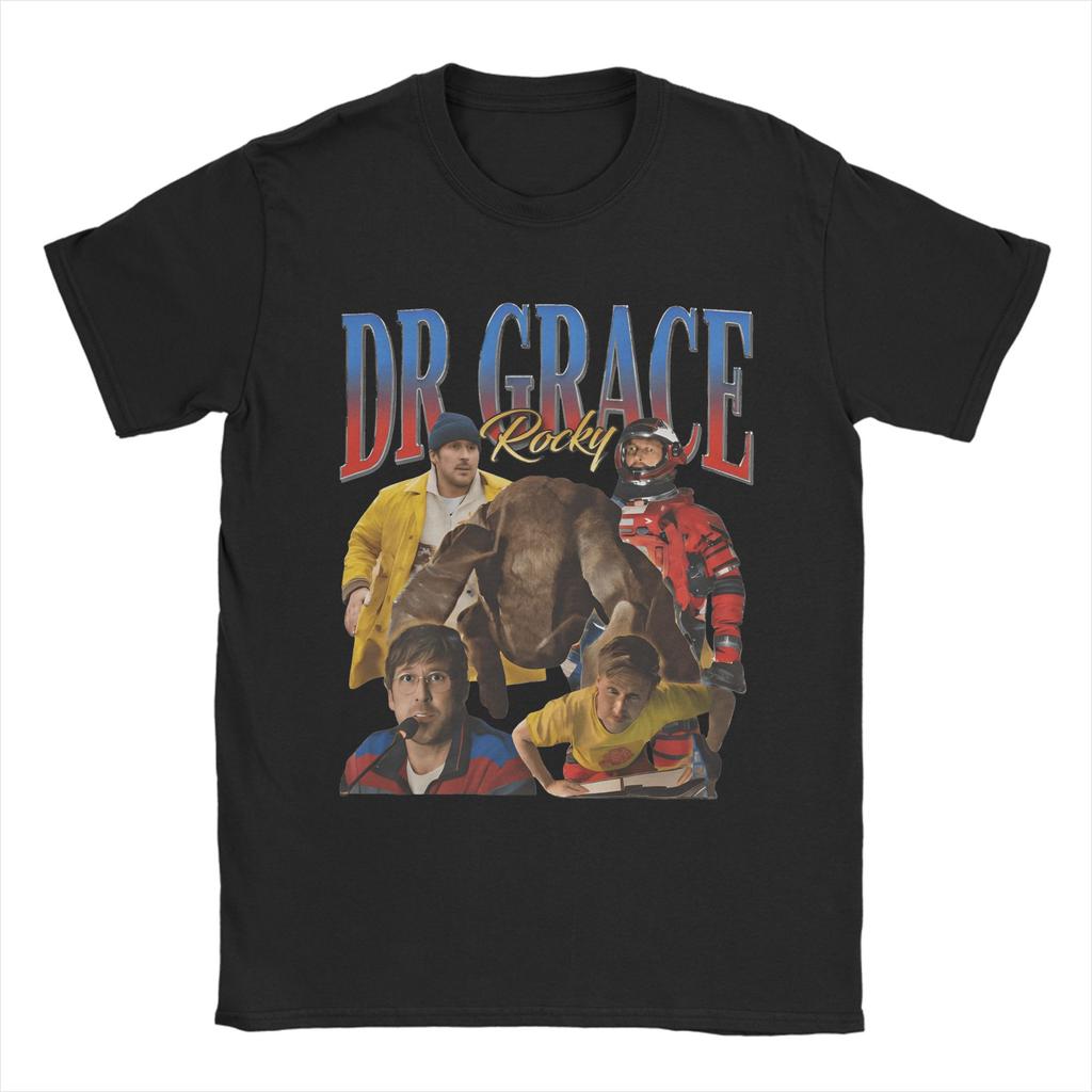 Project Hail Mary T Shirt Beach  Vintage TShirts Pure Cotton Trending Tshirt For Unisex ShortSleeved Casual Tops
