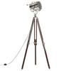 Tripod Floor Lamp Retro Industrial Spotlight 6 Ft. Standing Vintage Adjustable Light