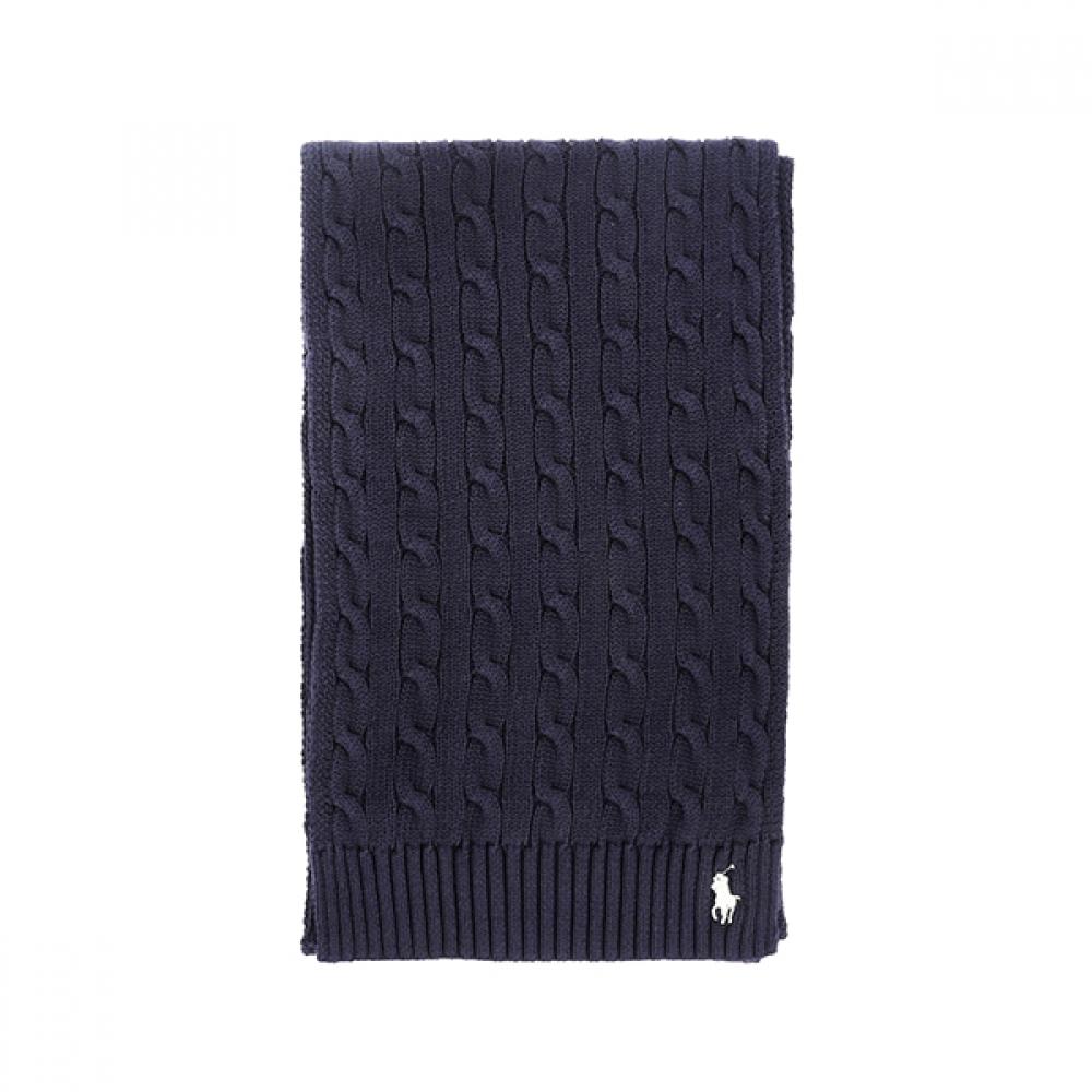 Polo Ralph Lauren Wc0525 411 Pony Cable Knit Muffler